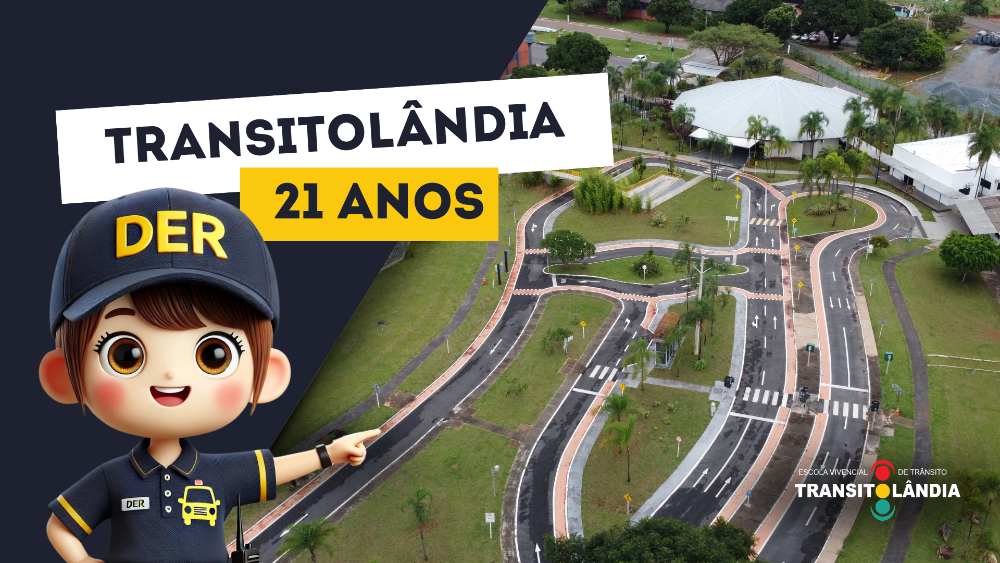 Capa da notícia: Transitolândia: 21 anos de história formando gerações para um trânsito mais humano no Distrito Federal